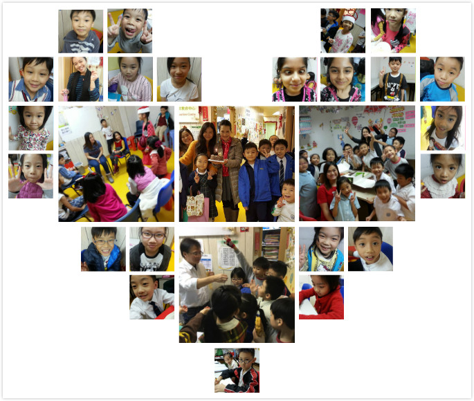 愛心滿滿的學習大家庭